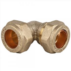 8mm Brass Compression Elbow