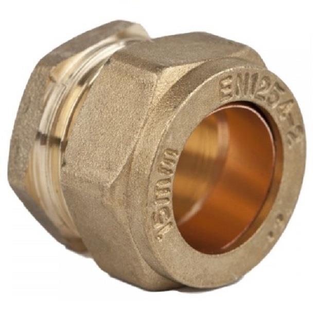 8mm Brass Compression Stop End