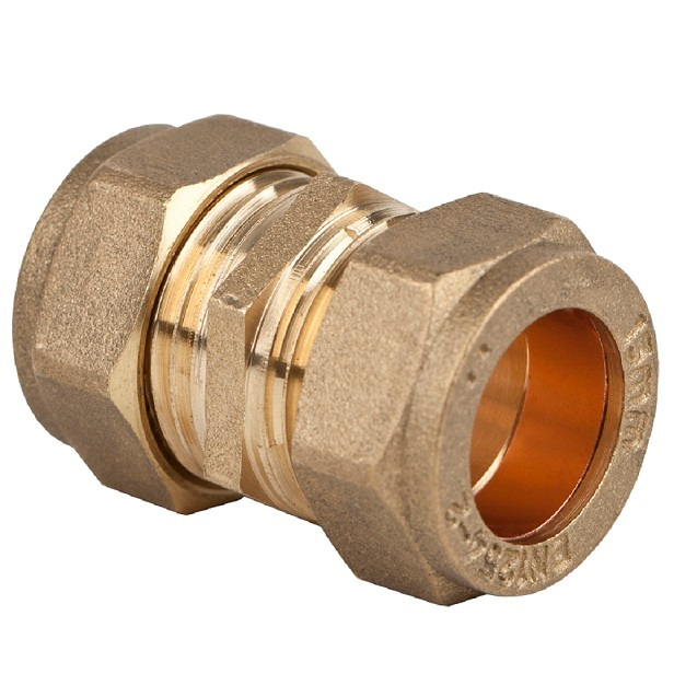 10mm Brass Compression Coupler