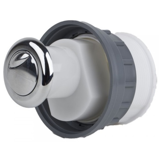 Thomas Dudley Chrome Plated Vantage Dio Dual Flush Push Button