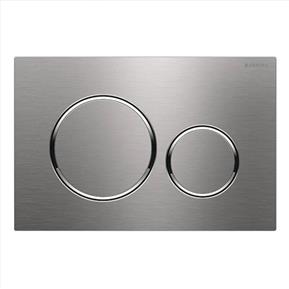 Geberit Sigma20 Dual Flush Plate Brushed Stainless Steel