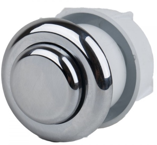 Thomas Dudley Chrome Plated Royal Single Flush Push Button