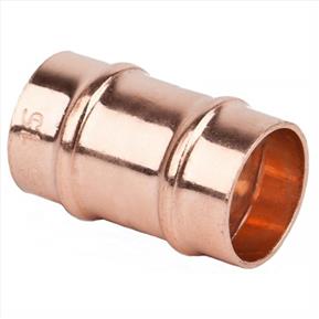 15mm Solder Ring Straight Coupler