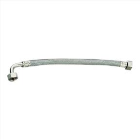 Flexi Hose 1/2" x 1/2" x 1200mm With 90° Bend