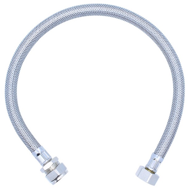 Flexi Hose 3/4" x 22mm - 500mm Long