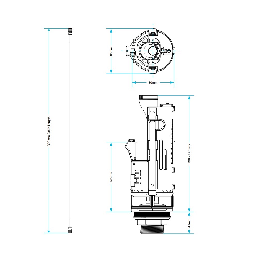sky005 dual flush valve schematic