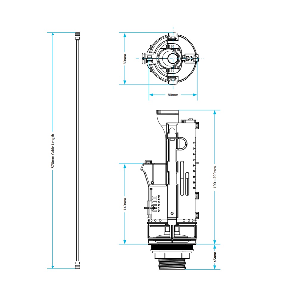 sky015 dual flush valve schematic