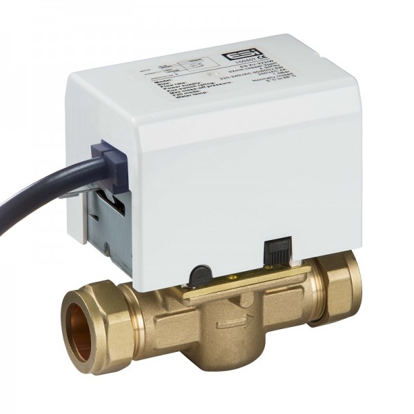 2 Port Motorised Central Heating Zone Valve 22mm