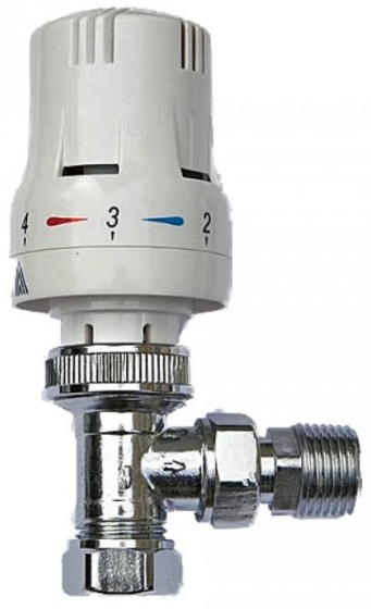 Evolve 15mm x 1/2" BSP Angled Contract TRV