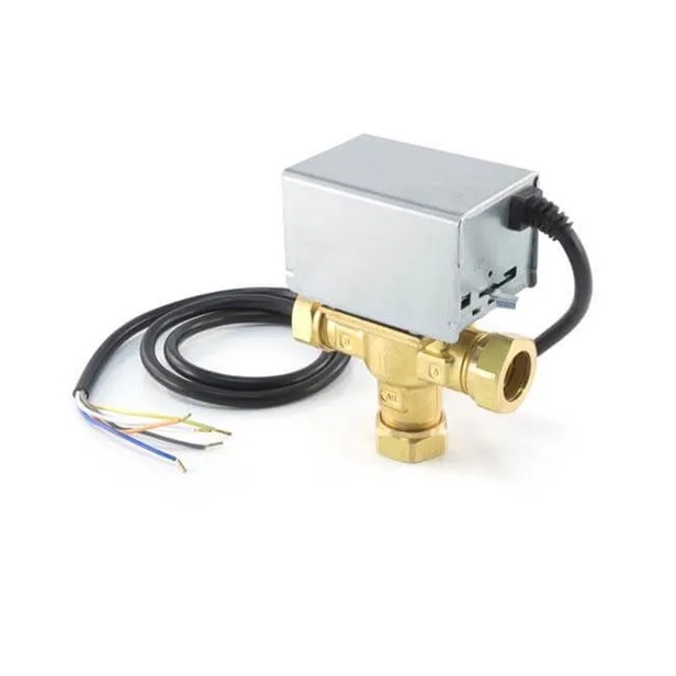 3 Port Mid Position Zone Valve 22mm compression
