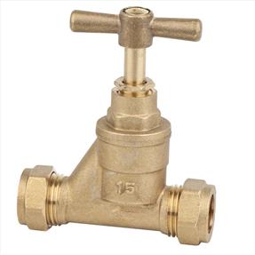 Brass Stopcocks for Isolating Plumbing Systems