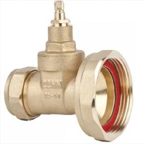 22mm x 1.5" BSP Brass Gate Pump Valve