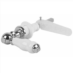 Heritage Style White Ceramic Cistern Lever