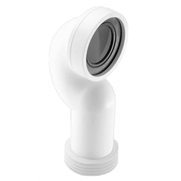 McAlpine Swan Neck WC Pan Connector WC-CONQ
