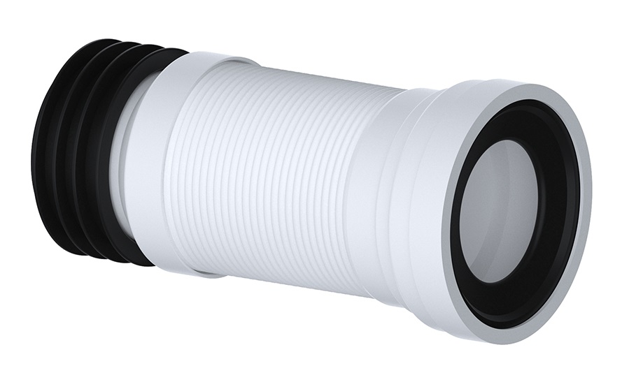 WC Pan Connector Long Flexible  300-700mm PP002