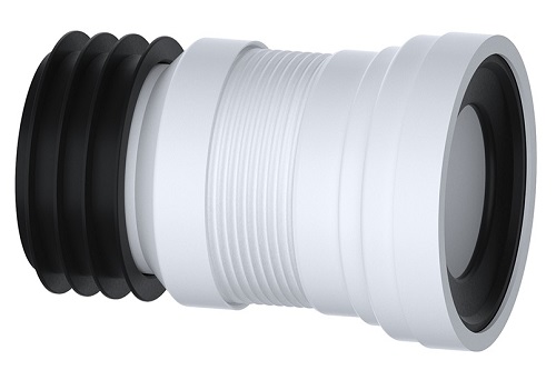 WC Pan Connector Mini Flexible 200-350mm PP0002/C