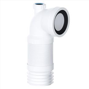 WC Pan Connector 90° Flexible 32mm Adapter PP0002/D