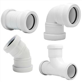 Pushfit Plumbing Waste Pipe Fittings