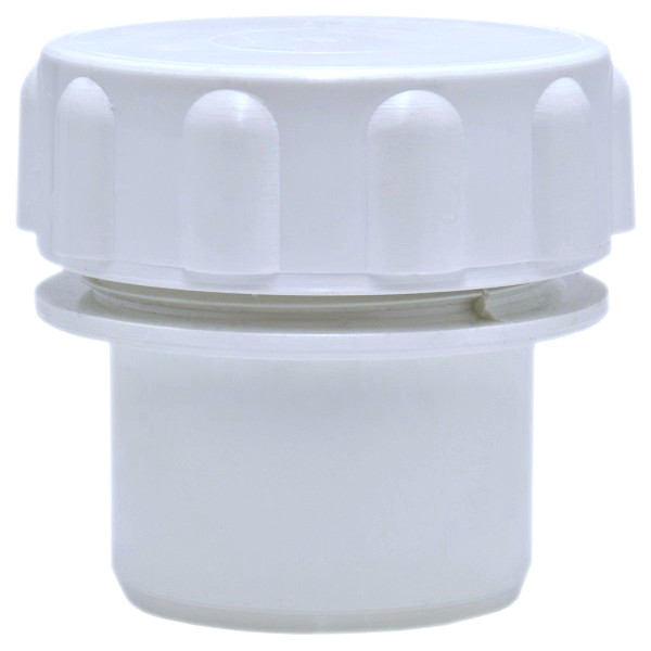32mm - 1.25 inch White Solvent Weld Waste Access Cap