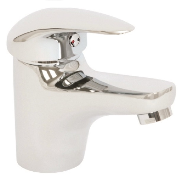 Barra SLR Basin Mixer with Push Waste 14413