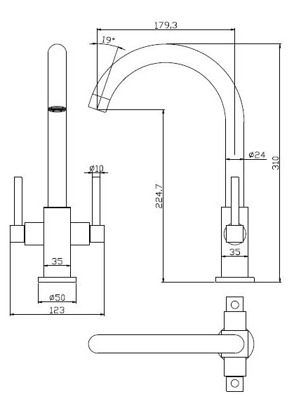 Crail Sink Mixer Schematic