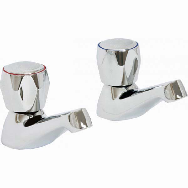 Skara Contract Bath Pillar Taps