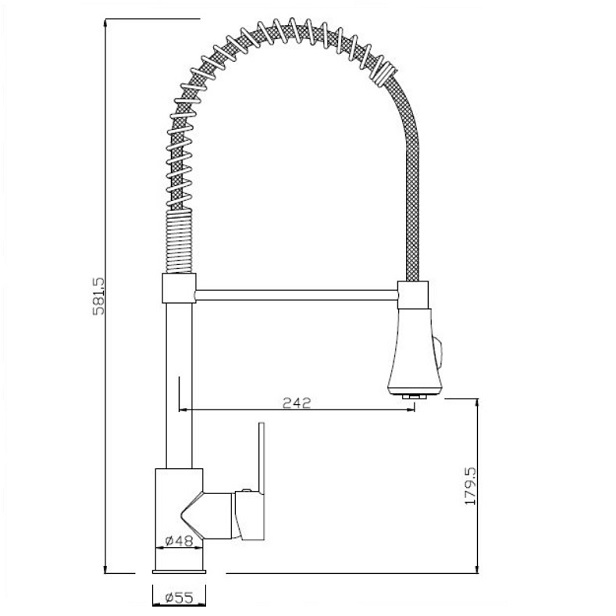 Tolsta Sink Mixer Schematic