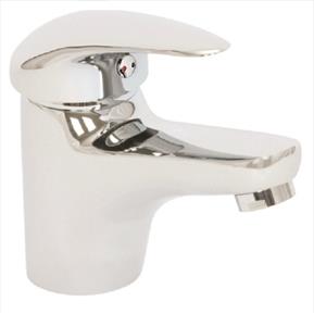 Barra SLR Basin Mixer with Push Waste 14413