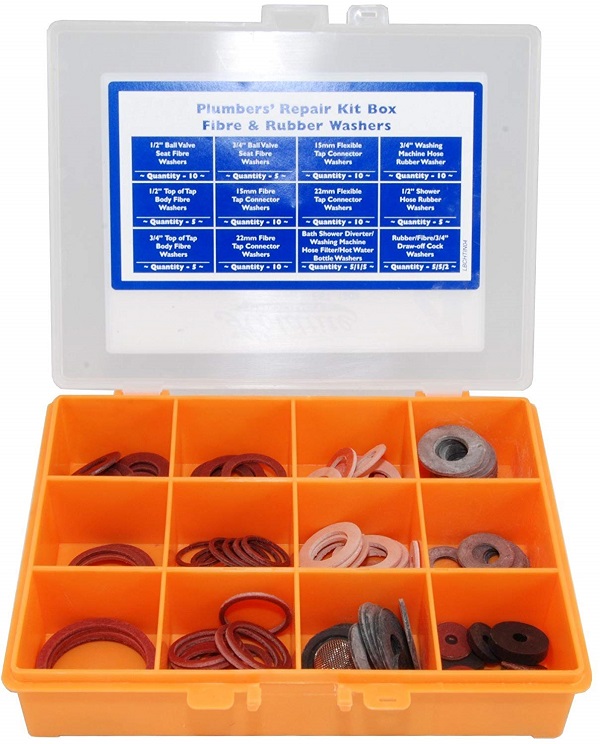 Holdtite Fibre and Rubber Washer Box