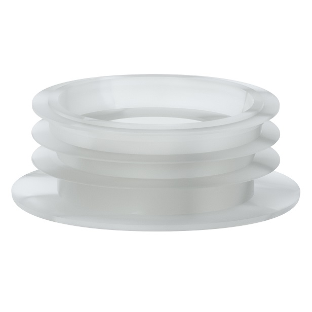 Clear WC Internal Flush Cone