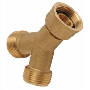 3/4" BSP Brass Y piece
