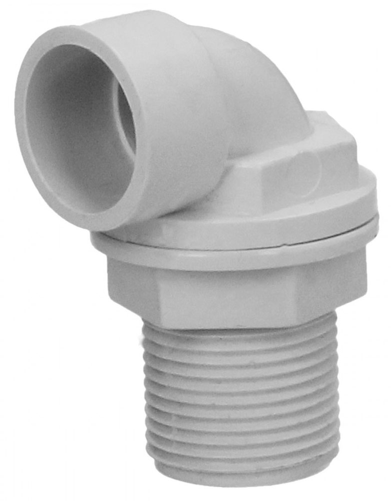21.5mm - 3/4" Overflow Tank Connector Elbow