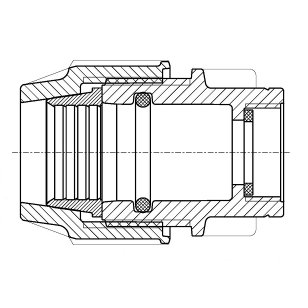 Plasson 703G Female Adapter Schematic