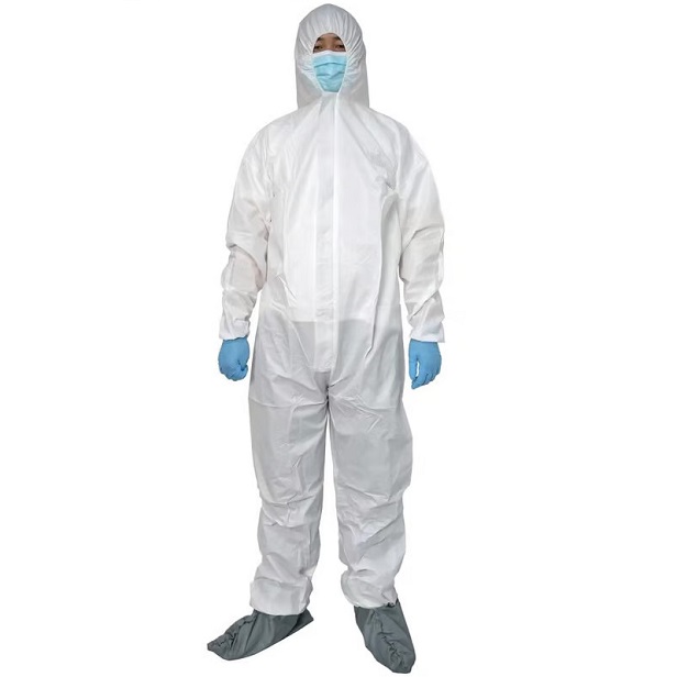 Microporous Disposable White Coverall