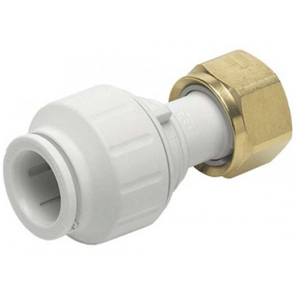 15mm x 1/2" BSP Straight Tap Connector - PEMSTC1514