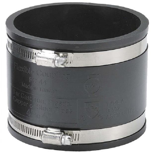4" Flexible Rubber Coupling FC5644