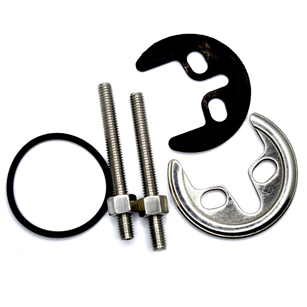 Monobloc Basin Mixer Horseshoe Fixing Kit - Two Hole