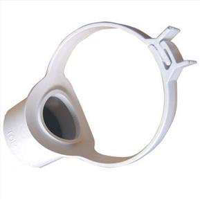Strap On 110mm Soil Pipe Boss Adaptor in White Plastic
