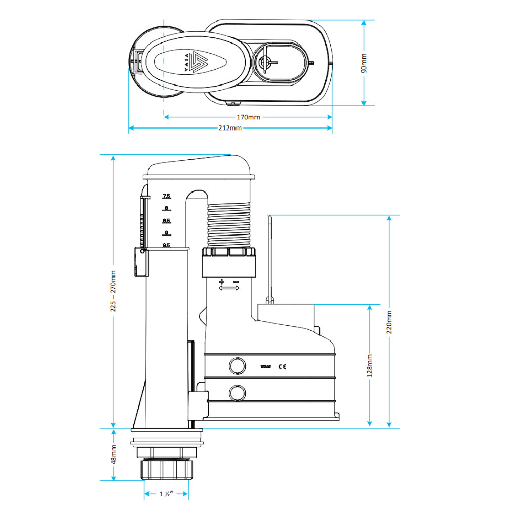 skylo 3 part syphon schematic