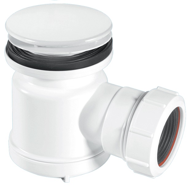 McAlpine 40mm/1.5 inch x 19mm Seal Shower Trap STW3-R