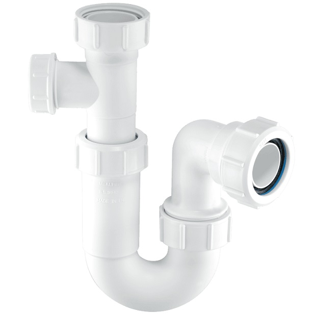 McAlpine 1.5" Adjustable P Trap with Condense ASC10-SP