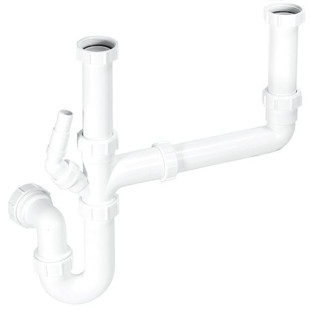 McAlpine Double Bowl Sink Kit 40mm/1.5 inch SK2