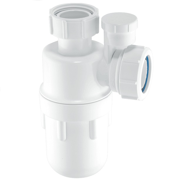 McAlpine 40mm/1.5 inch Anti-Syphon Bottle Trap C10V