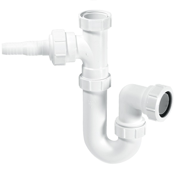 McAlpine 1.5" Sink Trap with V33L Tee Piece WM1