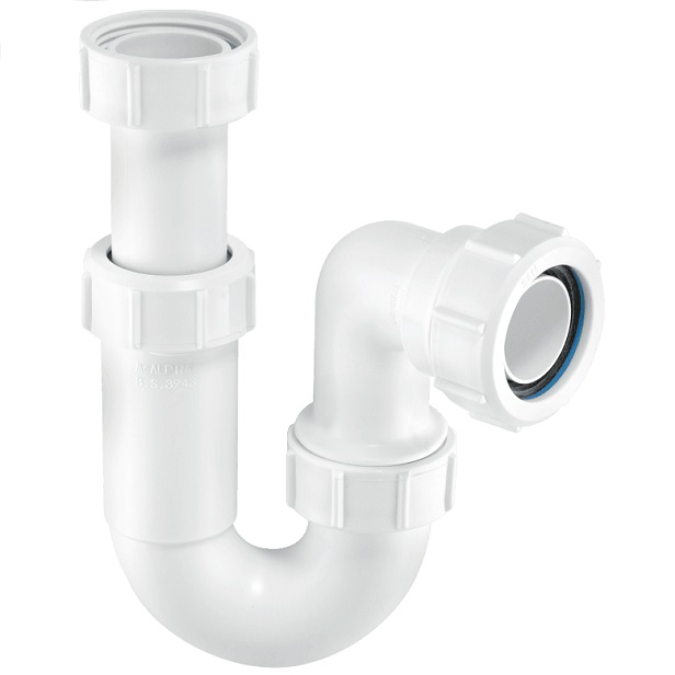 McAlpine Telescopic Sink P Trap 40mm/1.5 inch ASC10