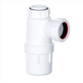 40mm/1.5 inch Bottle Trap - 75mm Water Seal