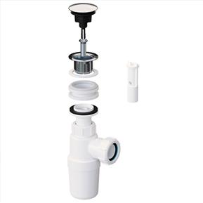 McAlpine Bottle Trap & Clicker Waste BK1