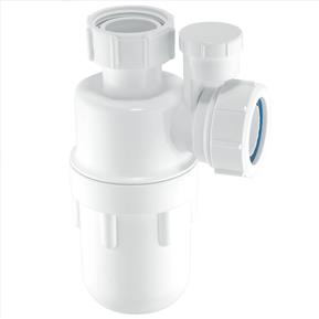 McAlpine 40mm/1.5 inch Anti-Syphon Bottle Trap C10V