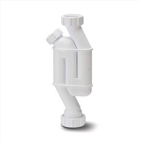 Polypipe 32mm/1.25 inch Pedestal Trap With Cleaning Eye