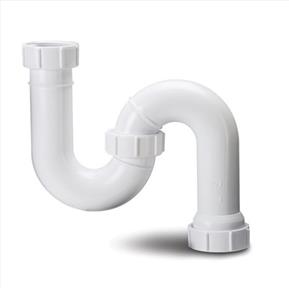 Polypipe Basin Swivel S Trap 32mm/1.25 inch